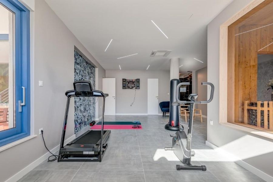 Gym med bastu