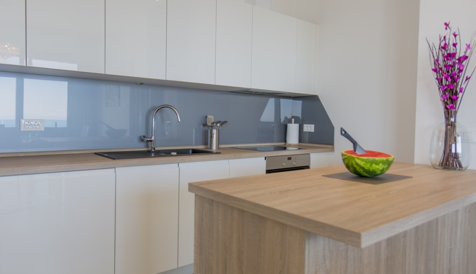 Modern inredning - här: kök.