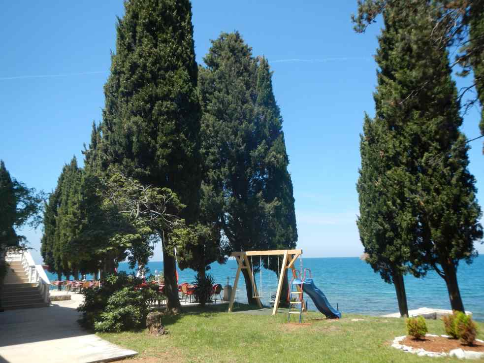 Den offentliga marken liknar en park