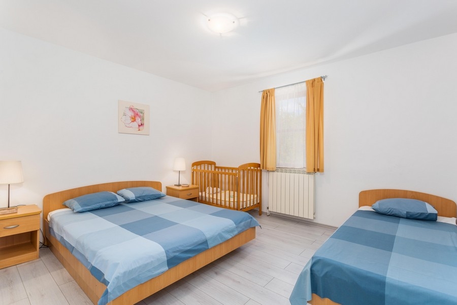 Badrum i hus H876 i Kroatien.