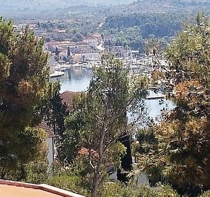 Havsutsikt från fastighet H942.