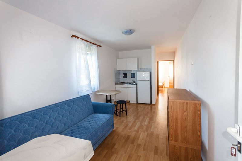 En av lägenheterna.