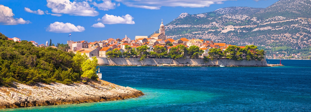 Fastigheter på ön Korcula - Panorama Scouting.