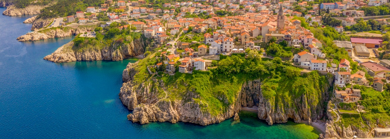 Köpa hus och lägenheter på ön Krk i Kroatien - Panorama Scouting.